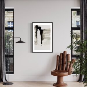 ABSTRACT AQUARIUS ARTIST PROOF ARTWORK
